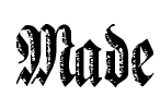 Made Font Image