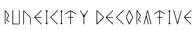 Runeicity Decorative