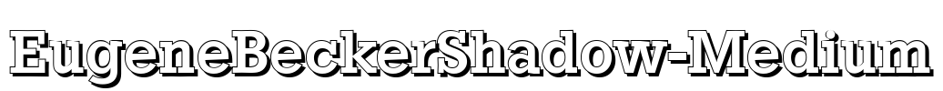 EugeneBeckerShadow-Medium