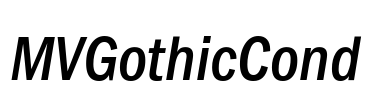 MVGothicCond