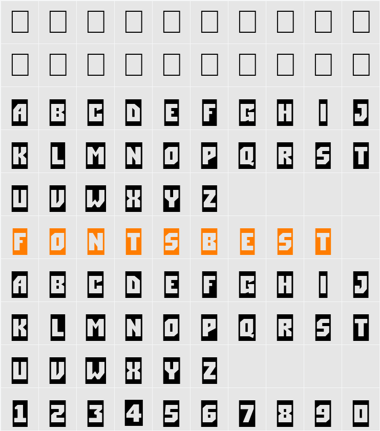 a_SimplerCm Character Map
