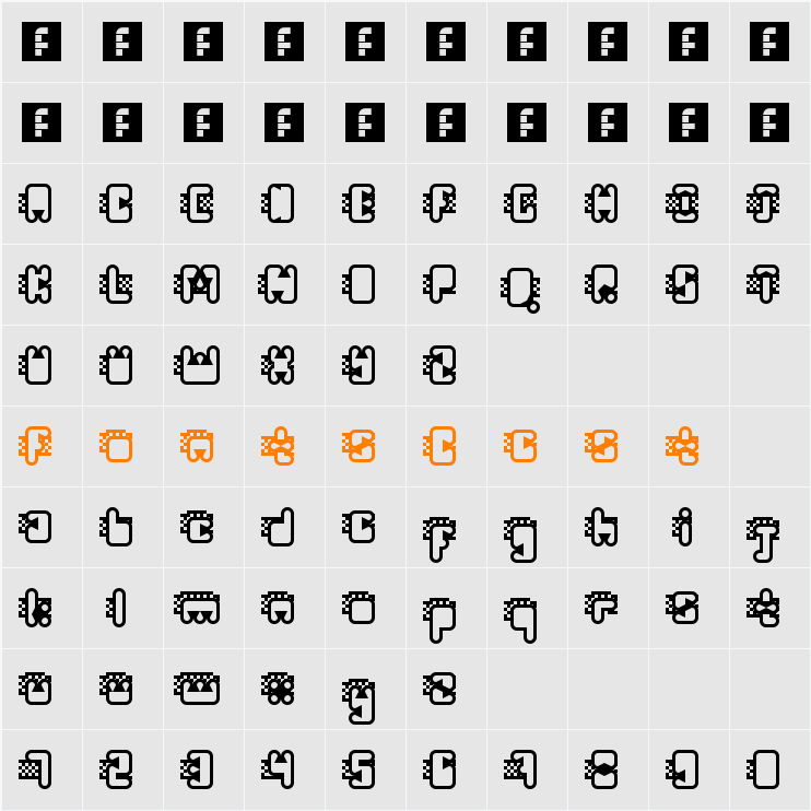 Turbineable Character Map
