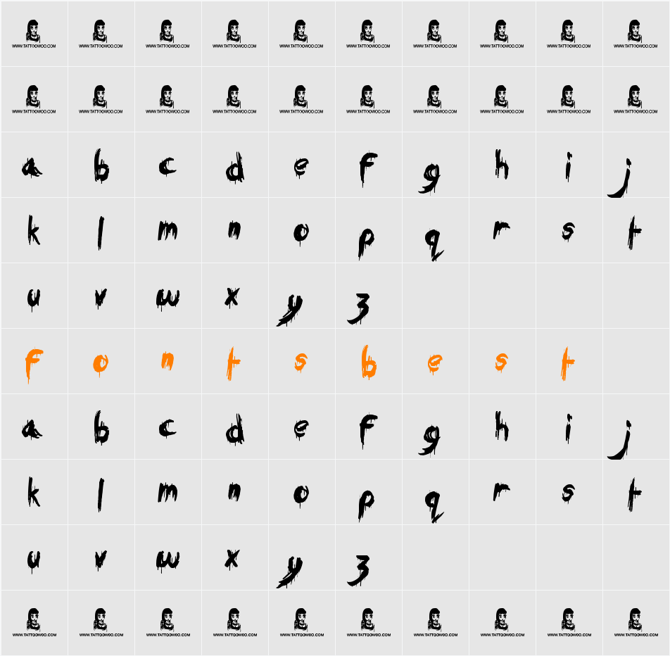 Eating You Alive Character Map