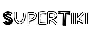 SuperTiki Font Image