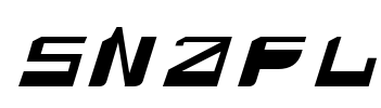 SNAFU Font Image