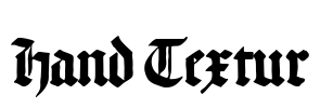 Hand Textur Font Image