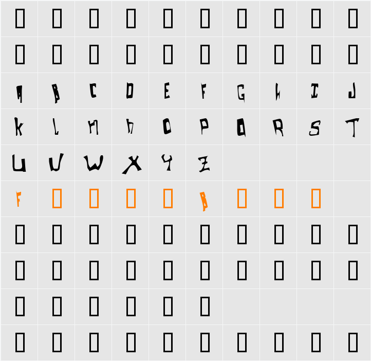 dearcycle Character Map