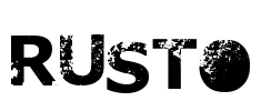 RUSTO Font Image