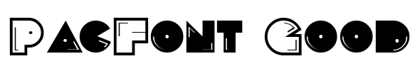 PacFont Good Font Image
