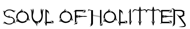 Soul of Holitter Font Image