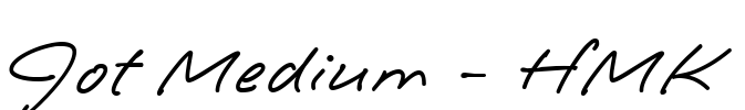Jot Medium - HMK