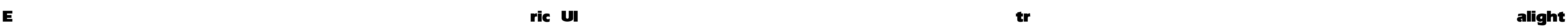 Eric Ultralight Font Image