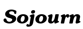 Sojourn Font Image