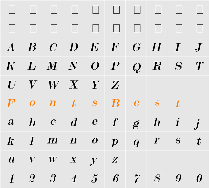 Update 20 Character Map