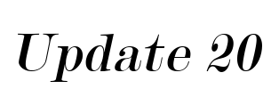 Update 20 Font Image