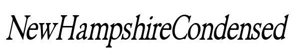 NewHampshireCondensed