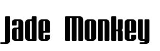 Jade Monkey Font Image