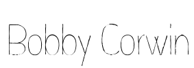 Bobby Corwin Font Image