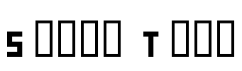 Small Talk Font Image