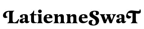 LatienneSwaT Font Image