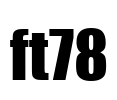 ft78 Font Image