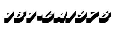 131-CAI978 Font Image
