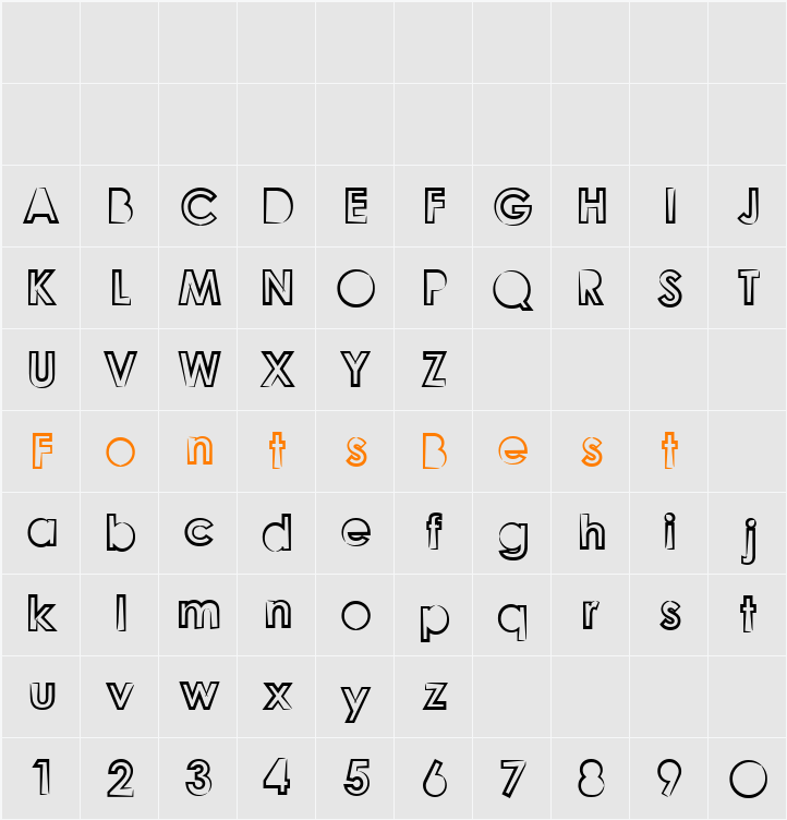 Goonberry2 Character Map