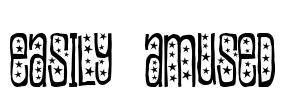Easily amused Font Image