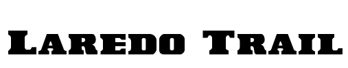 Laredo Trail Font Image