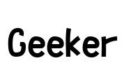 Geeker Font Image