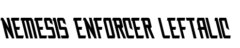 Nemesis Enforcer Leftalic