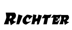 Richter Font Image