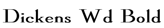 Dickens Wd Bold