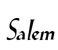 Salem Font Image
