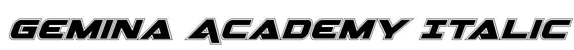 Gemina Academy Italic