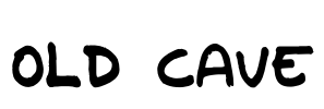 Old Cave Font Image