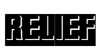 Relief Font Image