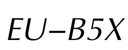 EU-B5X Font Image