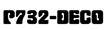 P732-Deco Font Image