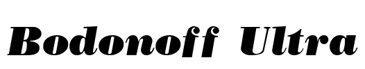 Bodonoff Ultra
