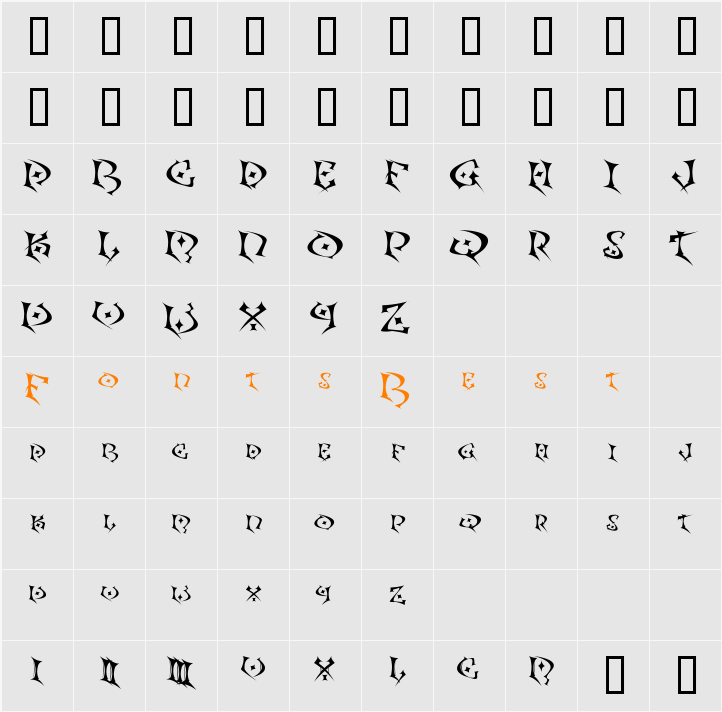 Kefka Character Map