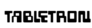 Tabletron Font Image