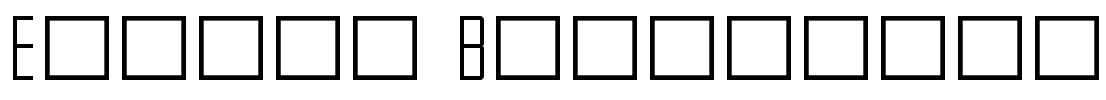 Extros Backstage Font Image