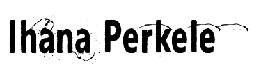 Ihana Perkele Font Image