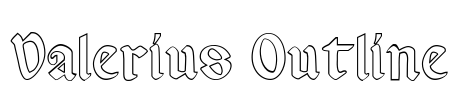 Valerius Outline