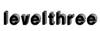 LevelThree Font Image