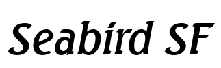 Seabird SF Font Image