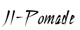 JI-Pomade Font Image