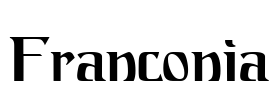 Franconia Font Image