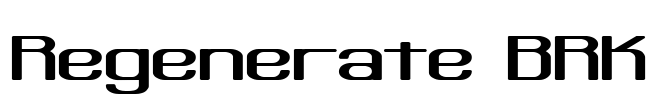 Regenerate BRK Font Image